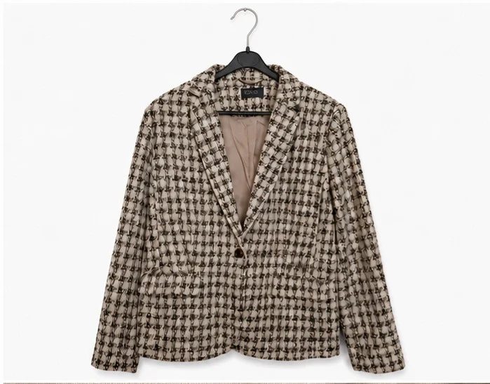 Blazer *** motif pied-de-poule – Taille 44 – Élégant & intemporel – Super état